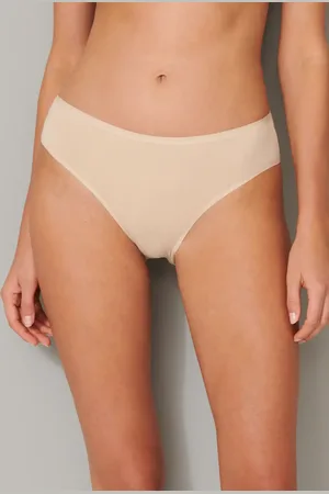 Schiesser Ondergoed dames 2-Pack Tai dames slip 95/5 Organic - Hoog opgesneden dames rio slips biologisch katoen - Dames onderbroeken