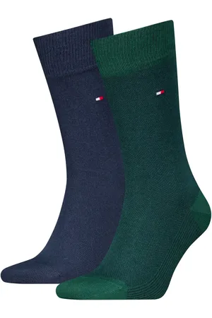 Tommy Hilfiger 2-pack sokken Birdseye - Heren katoenen kousen