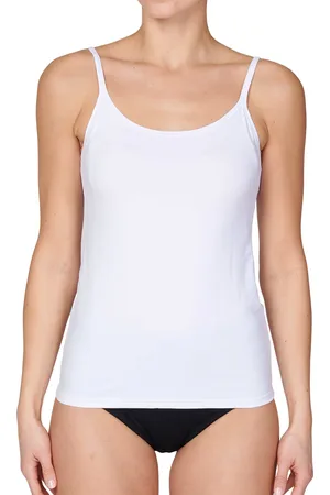 AVET Hemdje spaghetti bandjes - 70191 microfiber - dames onderhemd - singlet dames - & zwart