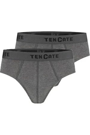 Ten Cate Basics 2-Pack heren sportslips - 32319 - Heren slips met elastische band - Biologisch katoen - Mannen ondergoed