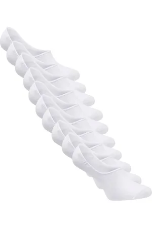 JACK & JONES 10 Pack footies - Lage sokken heren katoen - Kousenvoetjes - Sokken voor in loafers