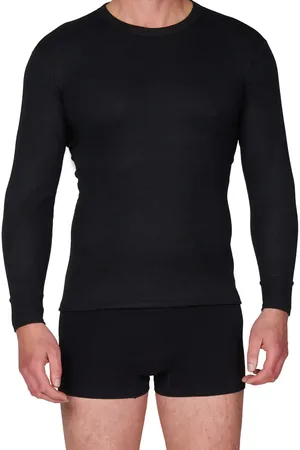 Beeren Thermo heren shirt lange mouw - Viscose Thermisch ondergoed heren ronde hals