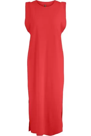 Pieces® PCCHILLI Summer Sweat Dress - Loungewear Dress - Lang katoenen dames nachthemd