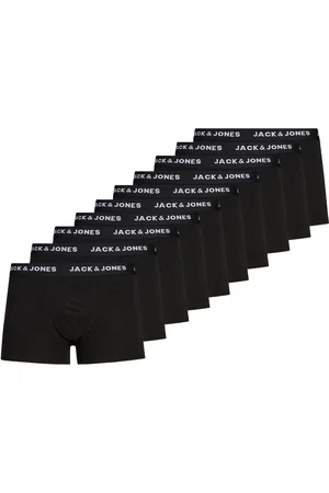 JACK & JONES Jack and Jones 10-Pack heren boxershorts - Katoenen Multipack ondergoed heren - Voordeelverpakking