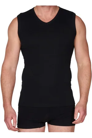 Beeren Heren mouwloos shirt V-hals - Ondershirt zonder mouwen - 100% katoen