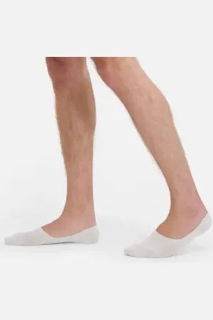 Bamboo Basics 6-paar invisible Footies Mika - Bamboe kousenvoetjes voor dames en heren - Met anti slip