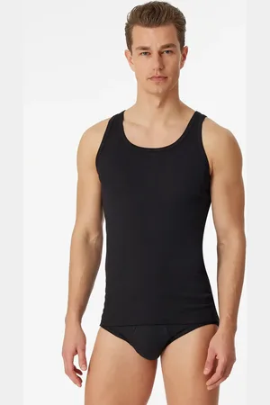 Schiesser 2-pack Classics heren hemden - Mannen singlet - onderhemd - 100% katoen