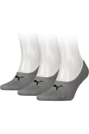PUMA 3 paar footies sokken - Invisible - Lage katoenen Sneaker sokken - Invisible