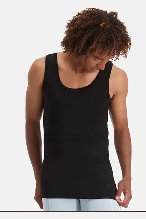 Bamboo Basics 2-pak hemd ronde hals - Stef - Bamboe heren onderhemd - Singlet heren wit en