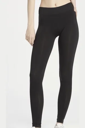 Pieces® Dames legging - London - Aansluitend - Zwarte stretch leggings dames