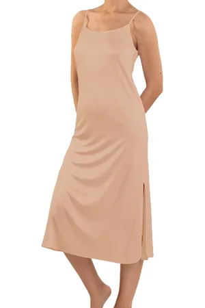 Nina Von C. Onderjurk extra lang 120CM - Viscose Antistatische neglige