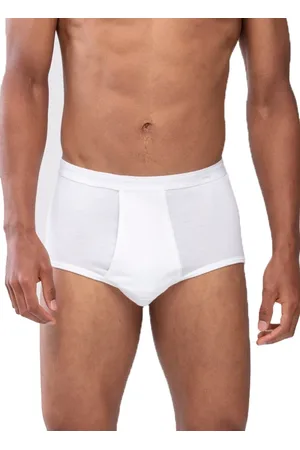 Mey Heren Slip Noblesse - Met gulp - Heren katoenen onderbroeken met sluiting - Grote maten