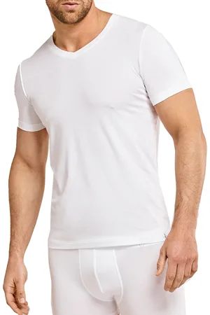 Beeren Heren ondershirt V-hals - Korte mouw M3000 - 100% katoen slim fit T-shirt - Ronde hals