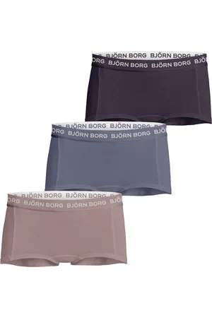 Björn Borg 3-Pack meisjes boxershort - minishorts - Katoenen multipack meisjes onderbroeken
