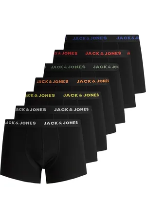JACK & JONES Jack and Jones 7-Pack heren boxershort - Black - Onderbroeken heren - Ondergoed mannen katoen - Multipack - Voordeelverpakking