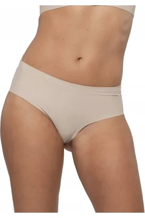 Dorina Naadloze slip Airlite Eco - Hipster Classic - Invisible dames onderbroek - Beige - zwart