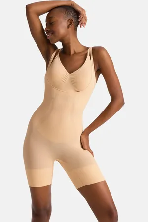 Dorina Corrigerende body met pijpjes naadloos - Absolute Sculpt - Naadloos shapewear bodysuit - Buik, taille en benen corrigerend