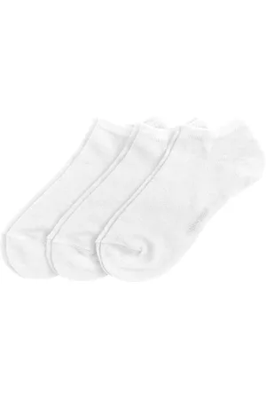 Björn Borg 3-paar sneaker sokken - Katoenen witte en zwarte enkelsokken
