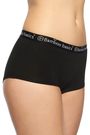 Bamboo Basics 2-pak Hipsters dames - Iris - Bamboe dames short - Hipster ondergoed dames - Elastische band
