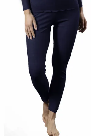 Nina Von C. Dames Wollen legging / Thermo broek - Merino wollen thermisch lange onderbroek