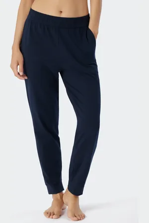 Schiesser Pyjama Broek dames - Jersey Katoen - Katoenen losse lange pyjamabroek