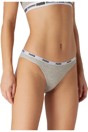 PUMA 2-Pack dames Bikini slips - Lage dames katoenen modal slips