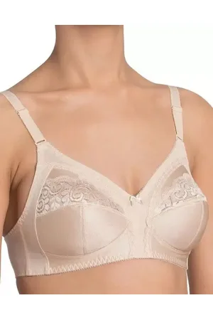 Triumph BH Claudette 104 N - Kanten Bh zonder beugels - Klassieke senioren bh - Stevige ondersteuning