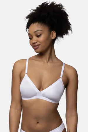Dorina Niet voorgevormde Bh zonder beugel - Tiffany - Bralette met sluiting - Katoen