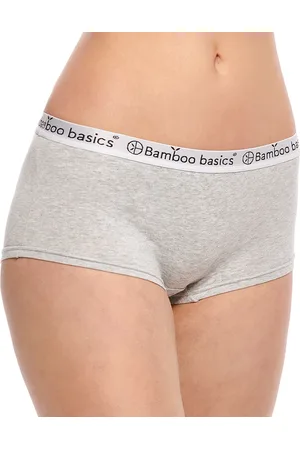 Bamboo Basics 2-pak Hipsters dames - Iris - Bamboe dames short zwart - Hipster ondergoed dames - Elastische band