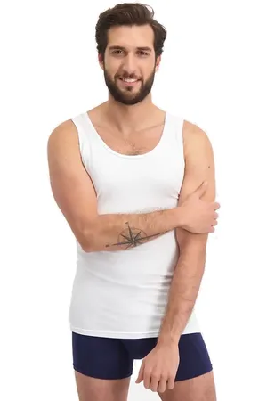 Bamboo Basics 2-pak hemd ronde hals - Stef - Bamboe heren onderhemd - Singlet heren en zwart