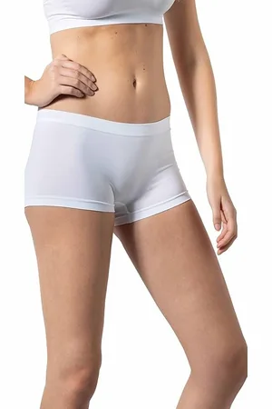 PAOLO PERINI Dames boxer elastische katoen - Naadloos - Lage boxershort vrouwen - Seamless