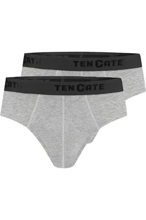 Ten Cate Basics 2-Pack heren sportslips - 32319 - Heren slips met elastische band - Biologisch katoen - Mannen ondergoed