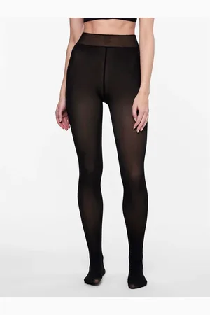 Pieces® Fleece thermo panty - Thermo legging - Fleece binnenkant - Warme thermobroek dames