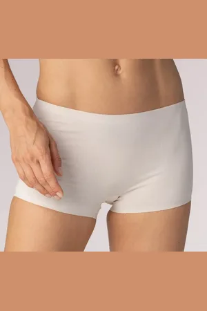Mey Natural dames boxershort - Onzichtbaar - Naadloze dames onderbroek katoen - Schijnt niet door