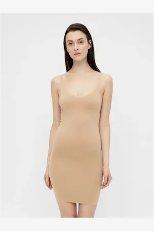 Pieces® Naadloze onderjurk - Ballroom - Gladde onderjurk - Wit - - Zwart