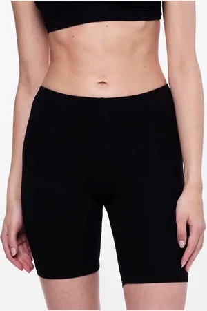 Pieces® Dames korte legging tegen schurende bovenbenen - Dames onderbroek met lange pijpjes
