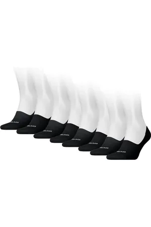Head 8-paar footie sokken - Invisible - Lage sneaker sokken - Katoenen kousenvoetjes