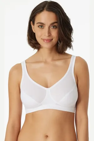 Schiesser 2-pack Bustier top met cups - Katoenen bralette - Stevige bh Top dames