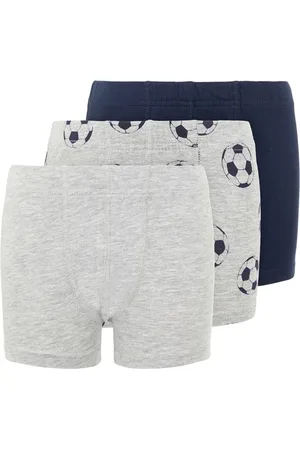 NAME IT Name-it 3-pak jongens boxershort - Voetbal - Katoenen kinder onderbroek