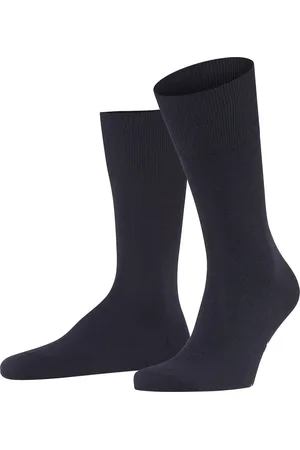 Falke Airport heren merino wollen sokken 1-Paar - Reissokken mannen - Wollen vliegtuigsokken