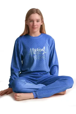 Cocodream Cocodream velours meisjes pyjama - Magical Dreams - Warme winter kinderpyjama