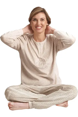 Cocodream Cocodream dames pyjama velours - Love Story - Warme winter pyjama