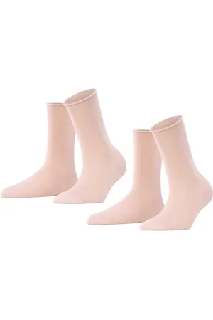 Falke 2-paar Happy dames sokken - Katoen vrouwen kousen