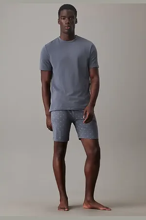 Calvin Klein Shortama heren - Katoenen mannen pyjama korte mouw en korte broek