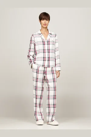 Tommy Hilfiger Dames flanellen Pyjama lange mouw - Giftset