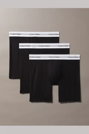 Calvin Klein 3-Pack Modal boxershorts heren lang - Modern air