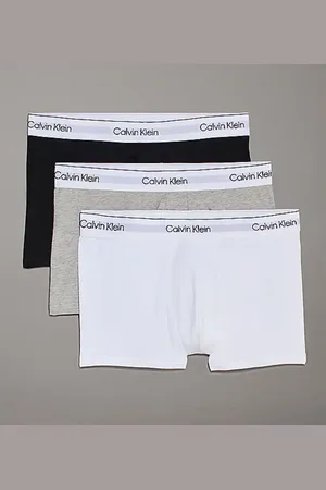 Calvin Klein Onderbroeken 3-Pack Trunks heren - ondergoed heren - Modern Cotton heren boxershorts - Katoenen heren ondergoed
