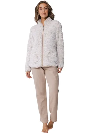 Pastunette Teddy Huispak Fleece - Fluffy Loungeset - Warm winter 2-delig huispak vrouwen