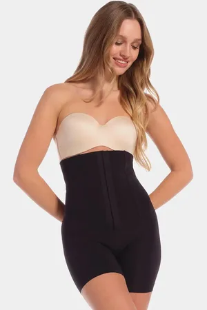 Magic Sterk hoge corrigerende boxershort - Voorsluiting bermuda - Sterke Hoge shapewear short