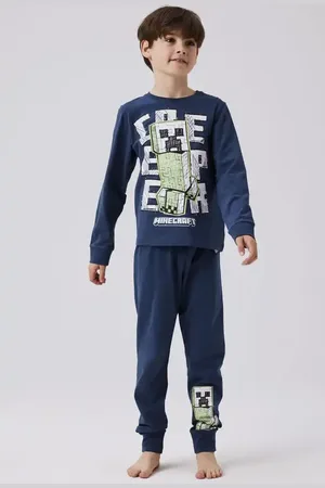 NAME IT Kinder-jongens pyjama - Minecraft - Katoenen kinder nachtkleding maat